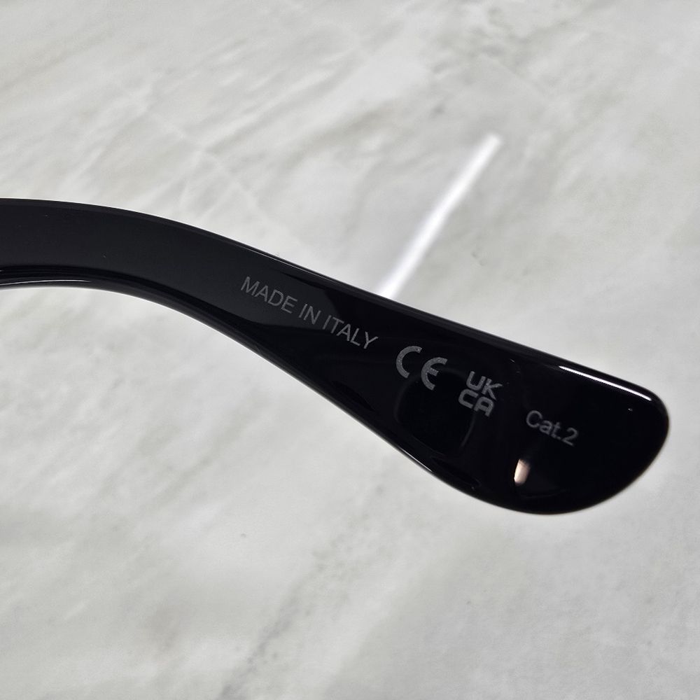 Yves Saint Laurent Black Square Sunglasses - Picture 16 of 16